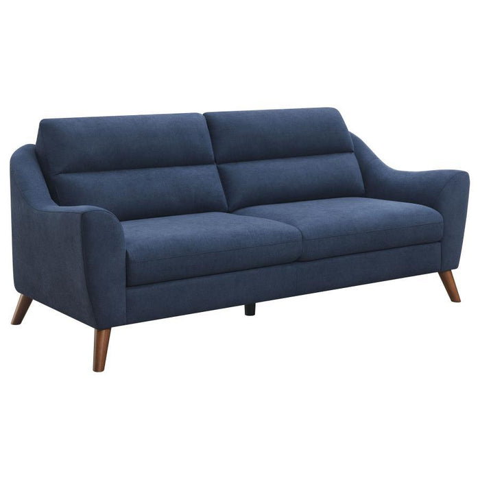 Gano - Upholstered Sloped Arm Sofa Set