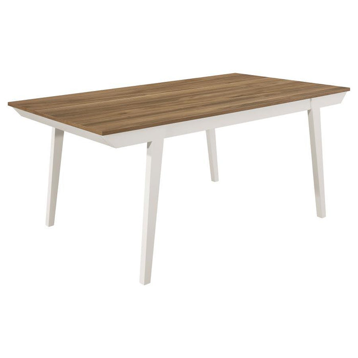 Nogales - Dining Table - Natural Acacia / White - Simple Home Plus