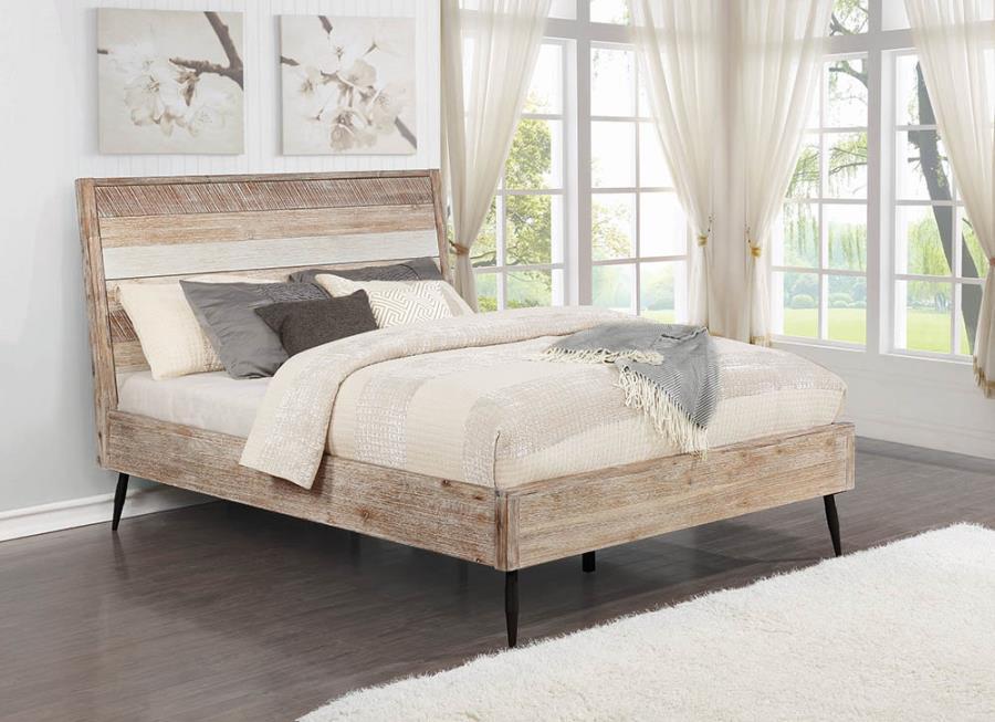 Marlow - Platform Bed Rough Sawn - Simple Home Plus