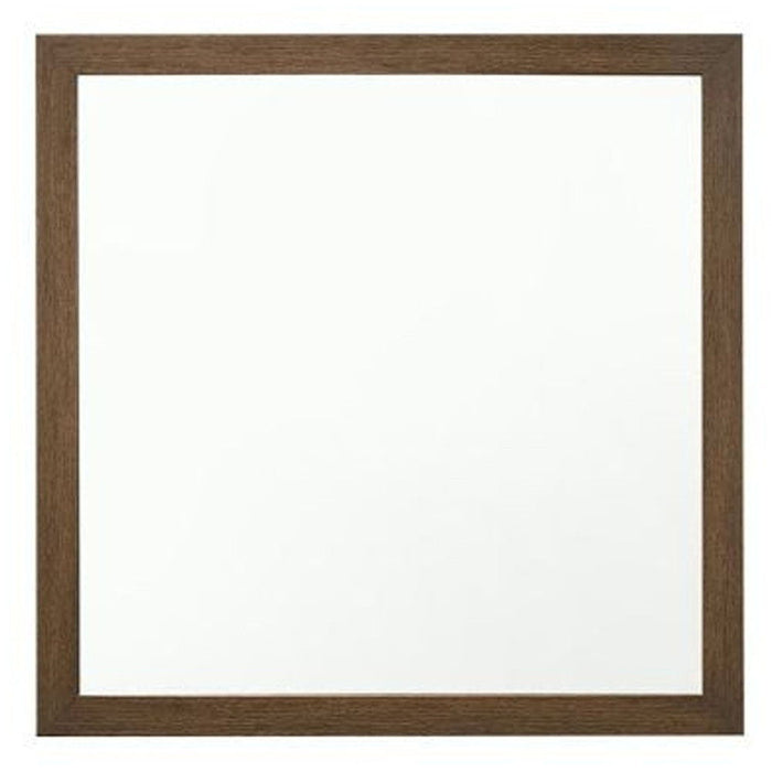 40" Square Dresser Mirror - Silver