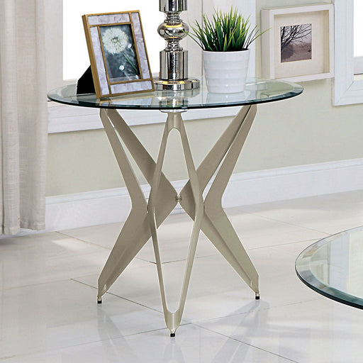 Alvise - End Table - Champagne - Simple Home Plus