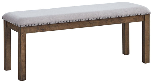 Moriville - Beige - Upholstered Bench - Simple Home Plus