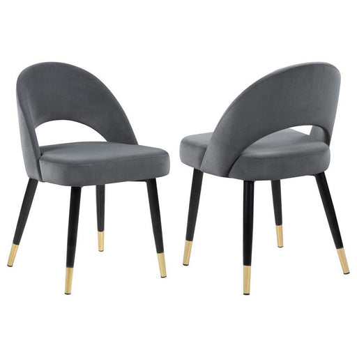 Lindsey - Arched Back Upholstered Side Chairs (Set of 2) - Simple Home Plus