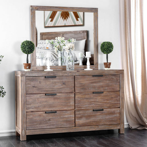 Wynton - Dresser - Weathered Light Oak - Simple Home Plus