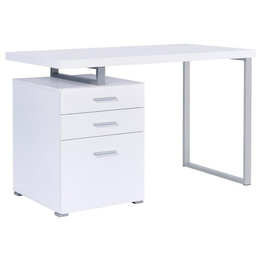 Brennan - 3-drawer Office Desk - Simple Home Plus