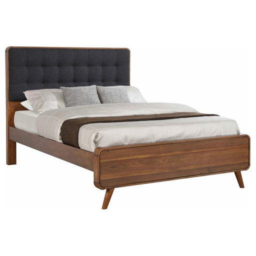 Robyn - Bed with Upholstered Headboard - Simple Home Plus