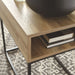 Gerdanet - Natural - Rectangular End Table - Simple Home Plus