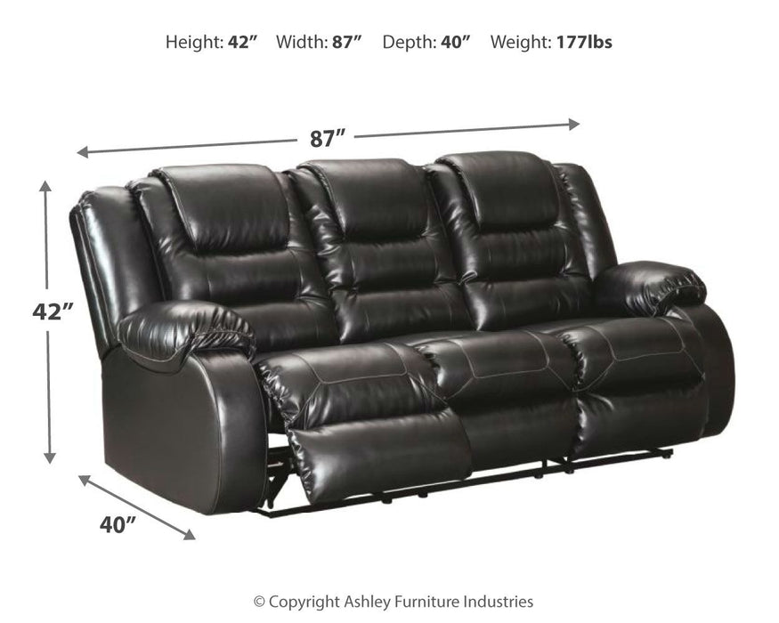 Vacherie - Reclining Sofa - Simple Home Plus