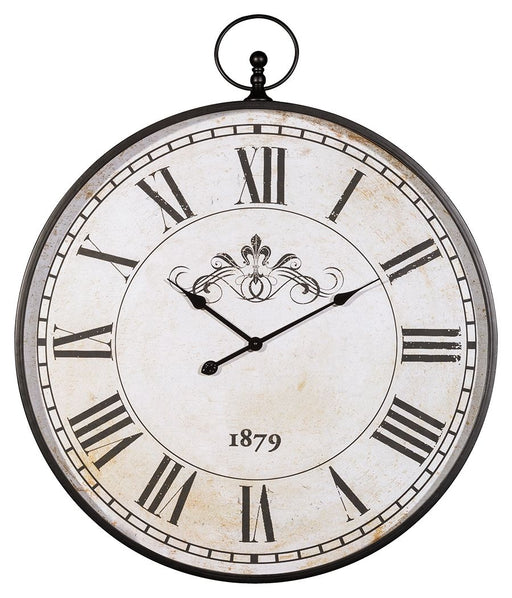 Augustina - Antique Black - Wall Clock - Simple Home Plus