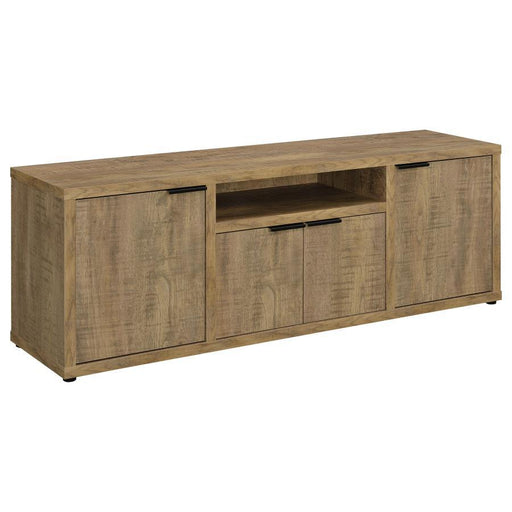 Tabby - 4-Door Engineered Wood 60" TV Stand - Mango - Simple Home Plus