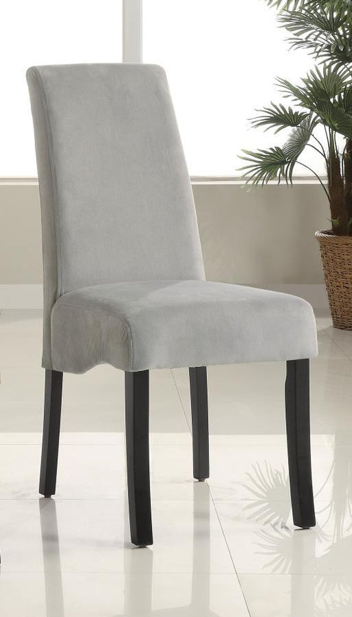 Stanton - Upholstered Side Chairs (Set of 2) - Gray - Simple Home Plus