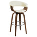 Zion - Upholstered Swivel Bar Stool - Simple Home Plus