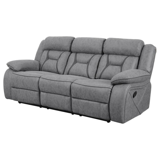 Higgins - Pillow Top Arm Upholstered Motion Sofa - Simple Home Plus