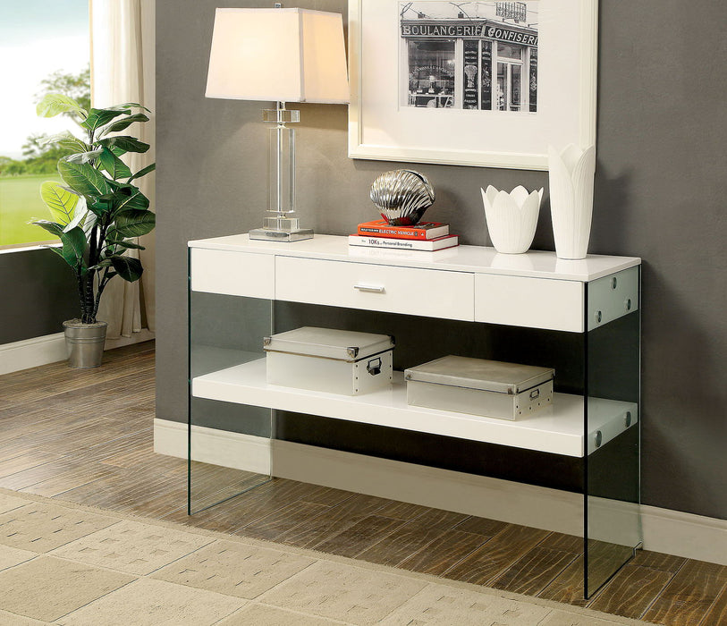 Raya - Sofa Table - White - Simple Home Plus