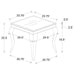 Carone - End Table - Simple Home Plus