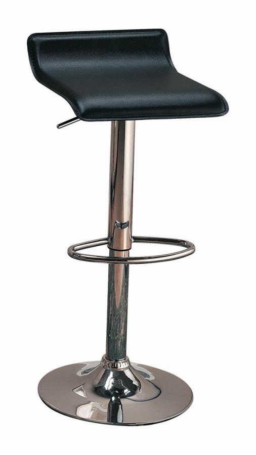 Bidwell - 29″ Upholstered Backless Adjustable Bar Stools (Set of 2) - Simple Home Plus