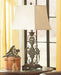 Sallee - Gold Finish - Poly Table Lamp - Simple Home Plus