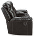 Kempten - Black - Dbl Rec Loveseat W/Console - Simple Home Plus