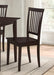 Gomez - 5 Piece Dining Set - Cappuccino - Simple Home Plus