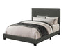 Boyd - Upholstered Bed with Nailhead Trim - Simple Home Plus