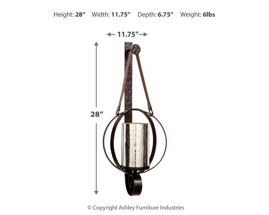 Despina - Brown - Wall Sconce - Simple Home Plus