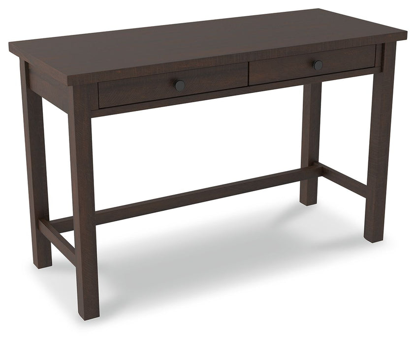 Camiburg - Warm Brown - Home Office Desk - Standalone - Simple Home Plus