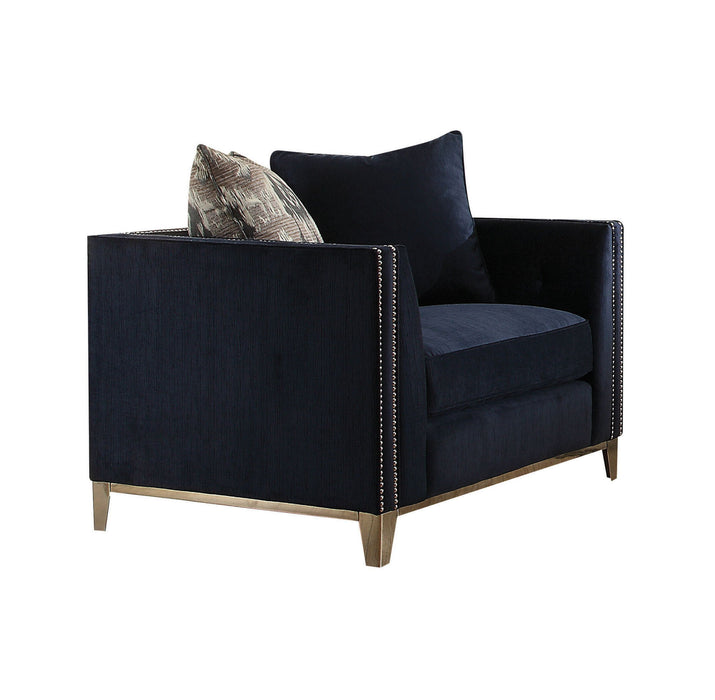 Tufted Arm Chair - Black