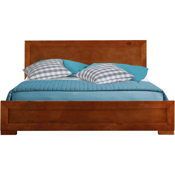 Full Platform Bed - Cherry Wood