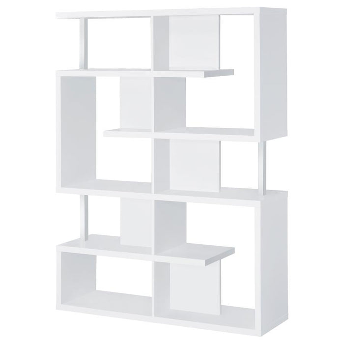 Hoover - 5-tier Geometric Design Bookcase - Simple Home Plus