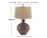 Magan - Antique Bronze Finish - Metal Table Lamp - Simple Home Plus