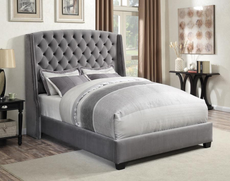 Pissarro - Tufted Upholstered Bed - Simple Home Plus