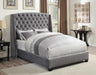 Pissarro - Tufted Upholstered Bed - Simple Home Plus