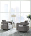 Alcoma - Otter - Swivel Accent Chair - Simple Home Plus