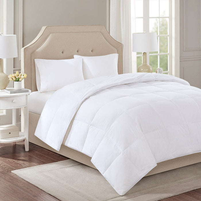 Level 2 - King Down Comforter With 3M Scotchgard - White