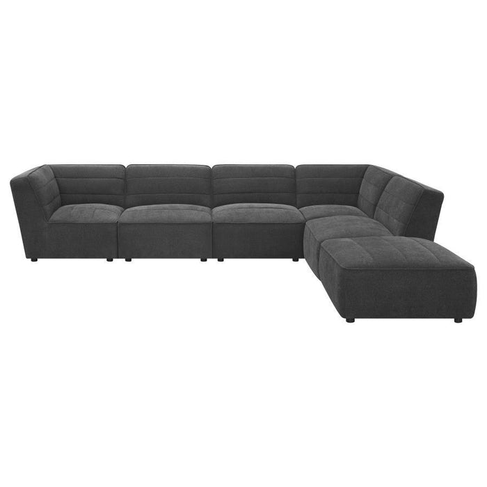 Sunny - 6-Piece Upholstered Sectional - Simple Home Plus