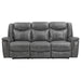 Conrad - Upholstered Motion Sofa - Cool Gray - Simple Home Plus