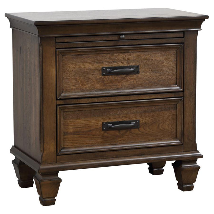 Franco - 2-Drawer Nightstand - Simple Home Plus