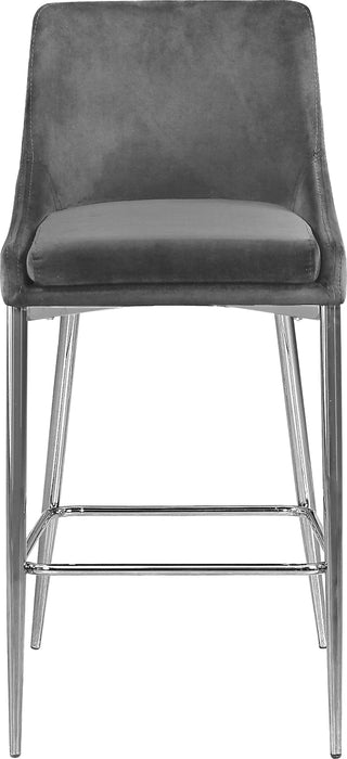 Karina - Stool with Chrome Legs (Set of 2)