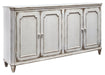 Mirimyn - Antique White - Accent Cabinet - Simple Home Plus