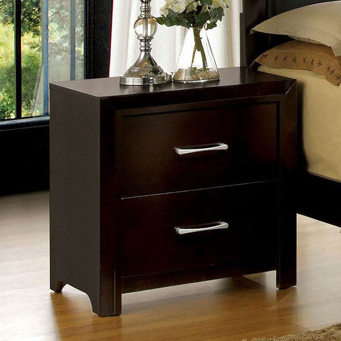 Janine - Nightstand - Espresso - Simple Home Plus