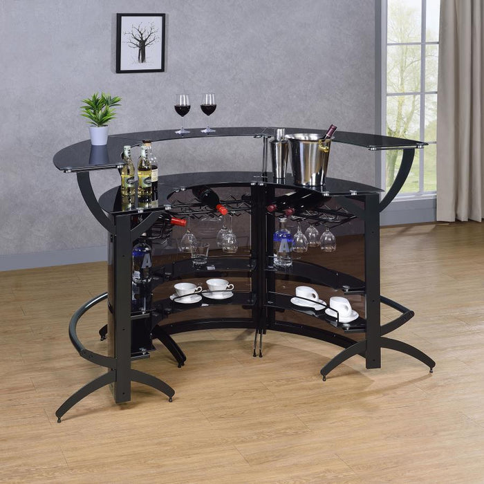 Dallas - 3 Pc. Bar Unit Set - Simple Home Plus