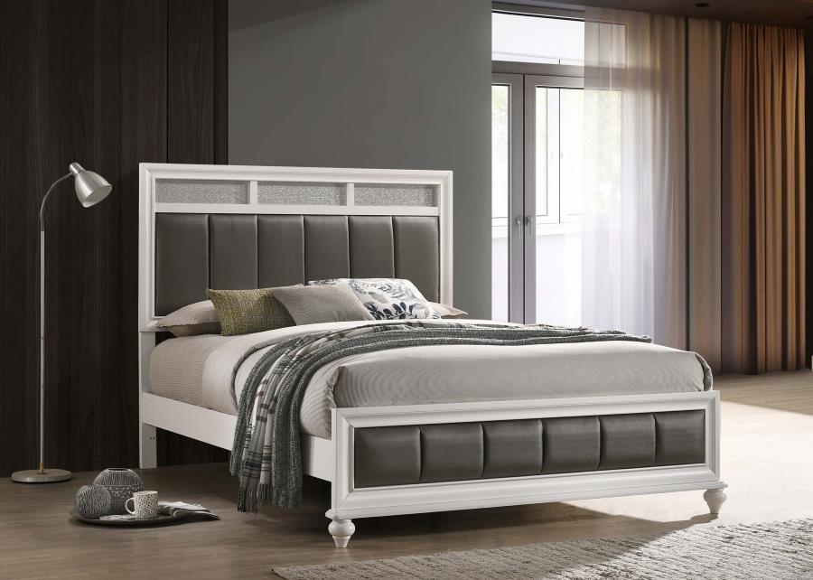 Barzini - Upholstered Panel Bed - Simple Home Plus