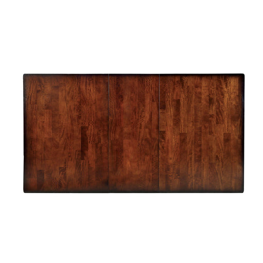 Dickinson - Dining Table With X Leaf - Dark Cherry - Simple Home Plus