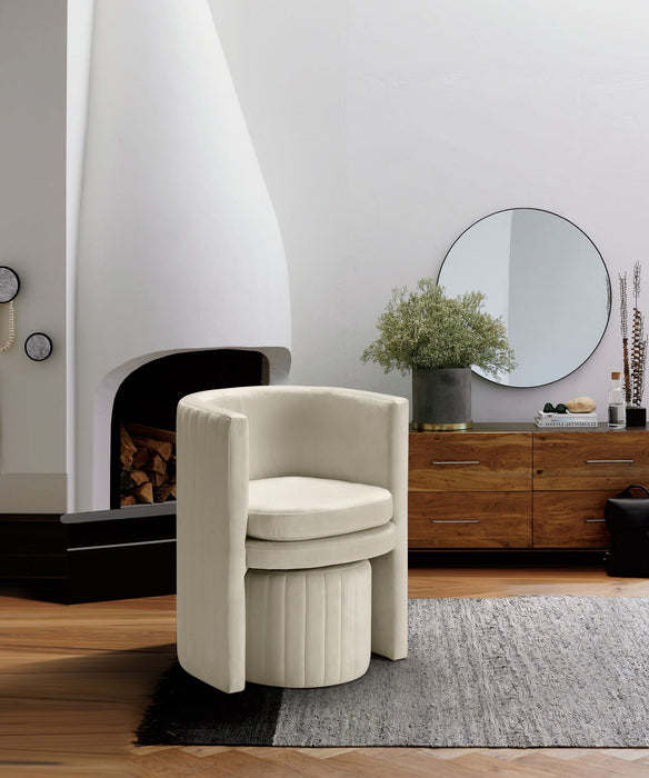 Selena - Accent Chair and Ottoman Set