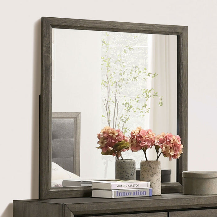 Roanne - Mirror - Gray - Simple Home Plus