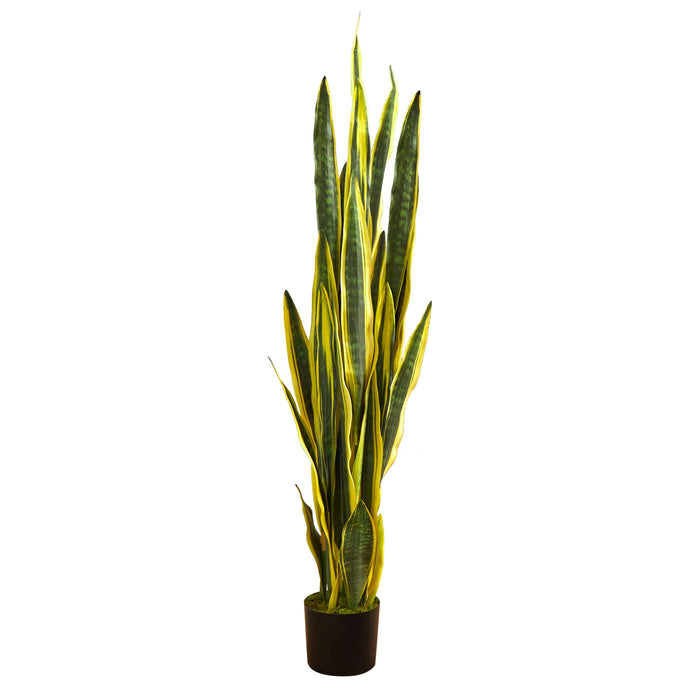 58" Sansevieria Artificial Plant