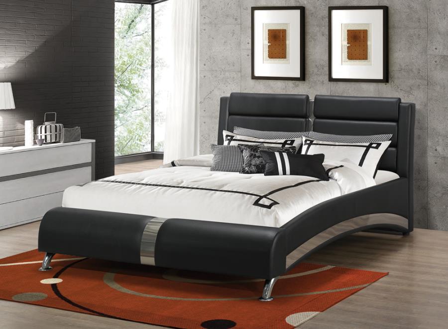 Jeremaine - Upholstered Bed - Simple Home Plus