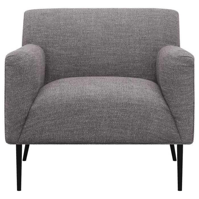 Darlene - Upholstered Tight Back Accent Chair - Simple Home Plus