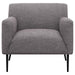 Darlene - Upholstered Tight Back Accent Chair - Simple Home Plus