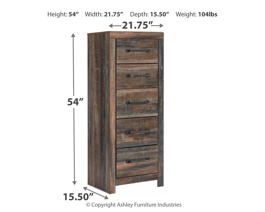 Drystan - Brown / Beige - Narrow Chest - Simple Home Plus